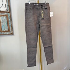 DG2 by Diane Gilman Gray Skinny Jeans NWT 12